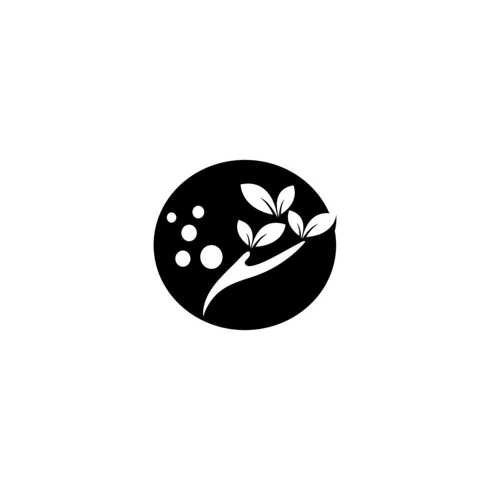 arbre icône logo vector illustration élément de conception
