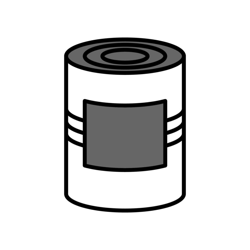 illustration graphique vectoriel de l'icône de boîte de conserve