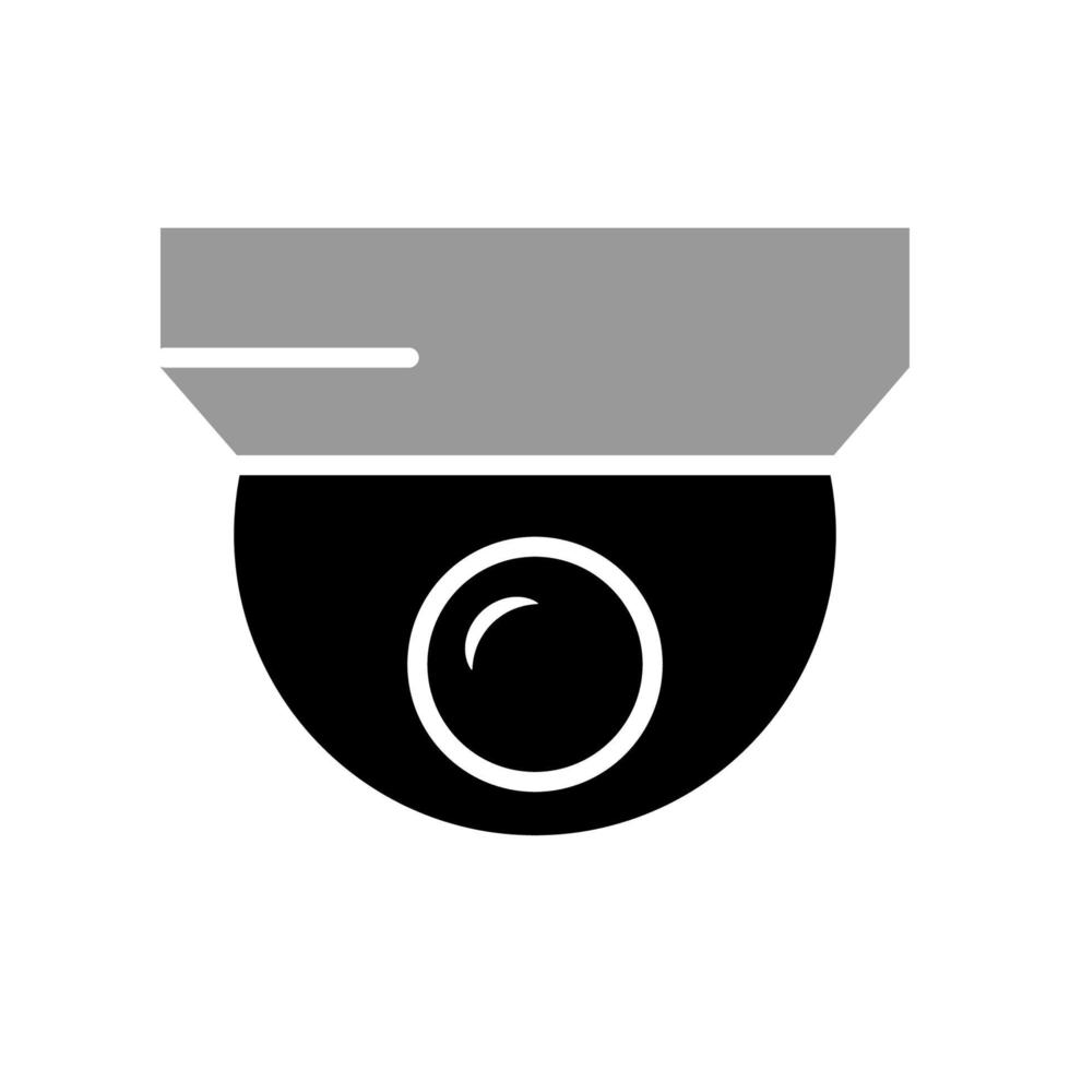 illustration graphique vectoriel de l'icône de vidéosurveillance
