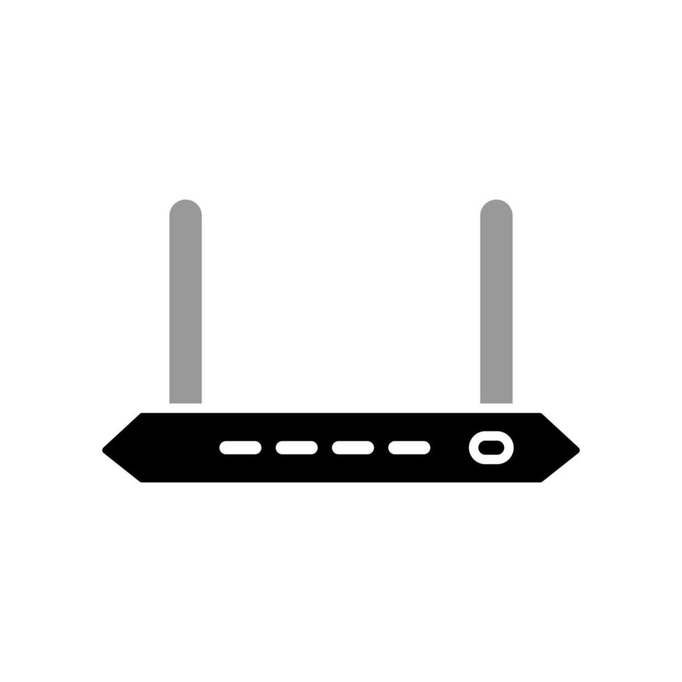 illustration graphique vectoriel de l'icône du routeur