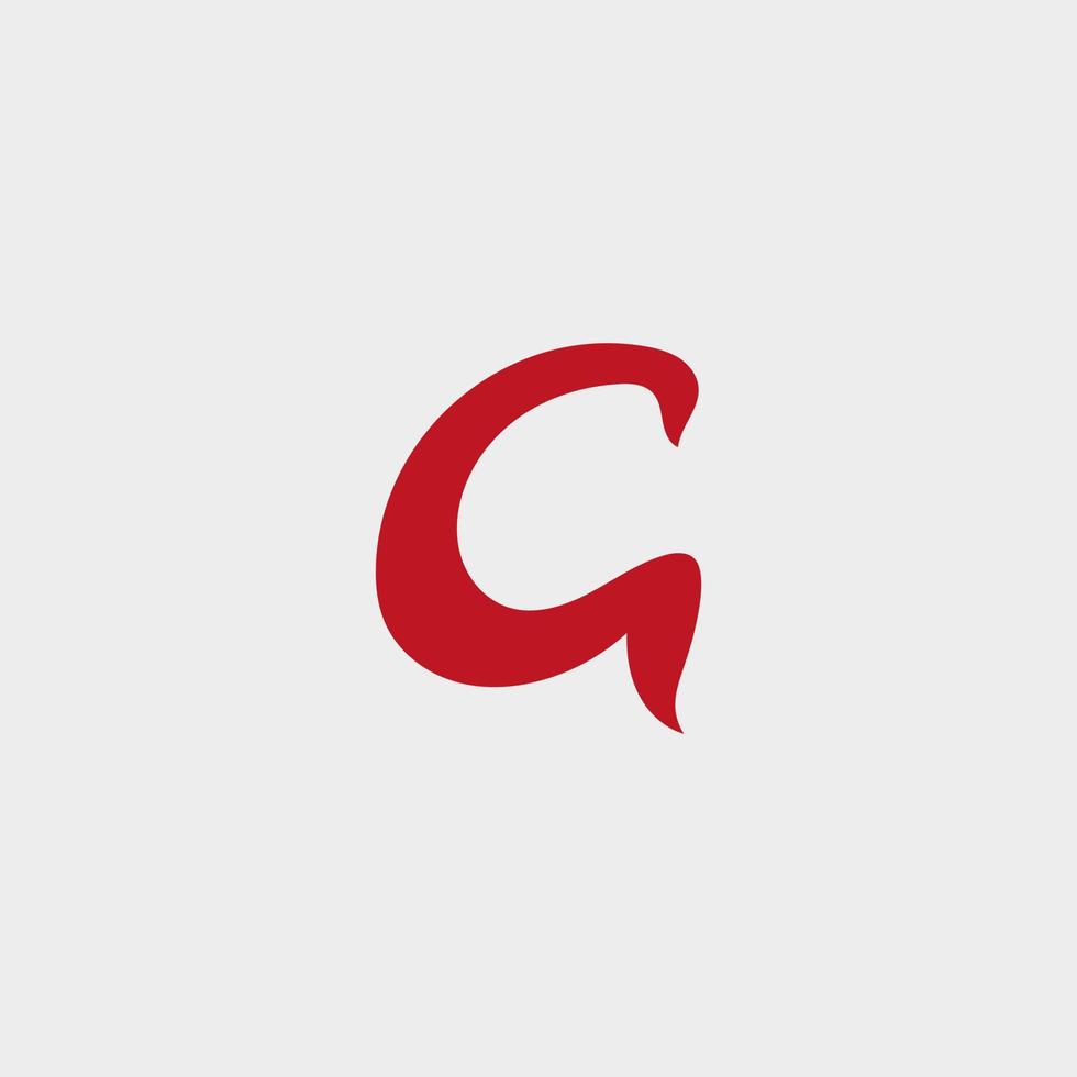 lettre g logo design fichier vectoriel gratuit,