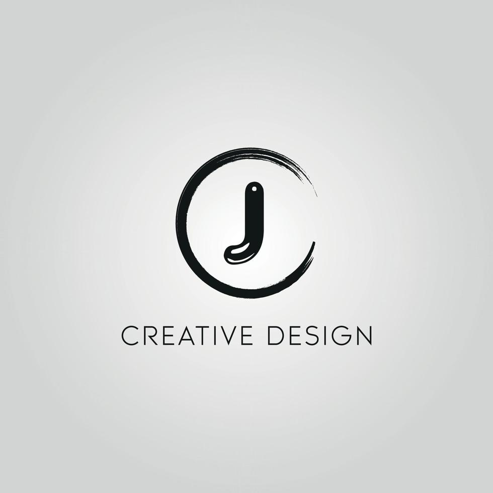 lettre j logo design fichier vectoriel gratuit,