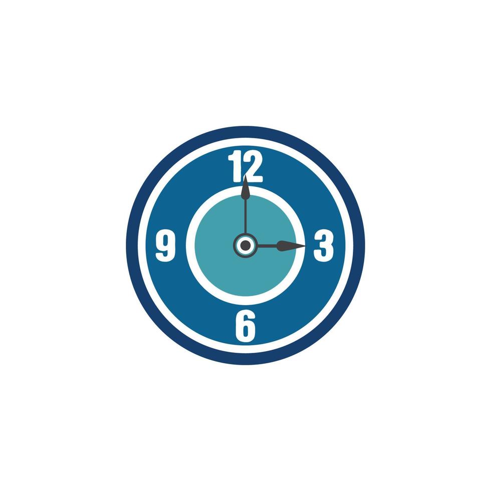 icône de vecteur de temps, modèle de conception d'illustration de vecteur d'icône de 24 heures