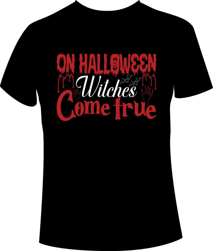 conception de t-shirt d'halloween vecteur