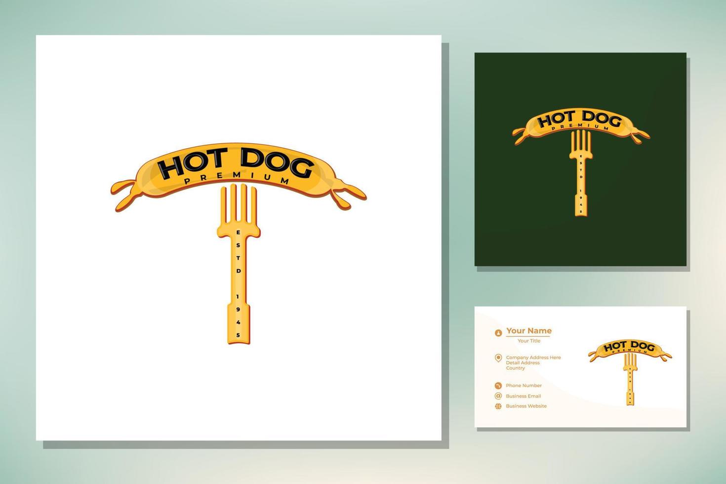 vecteur d'illustration de hot-dog