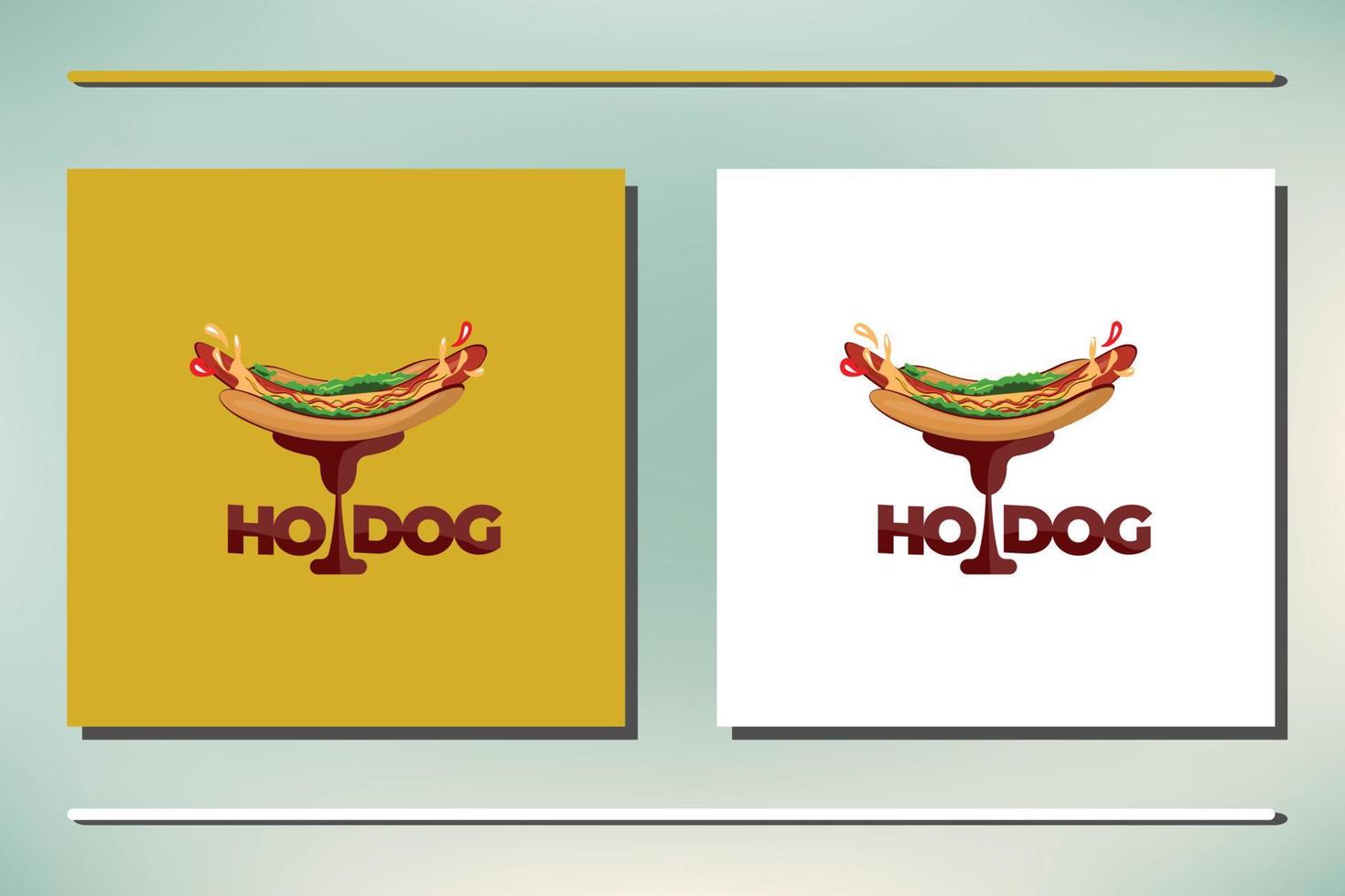 vecteur d'illustration de hot-dog