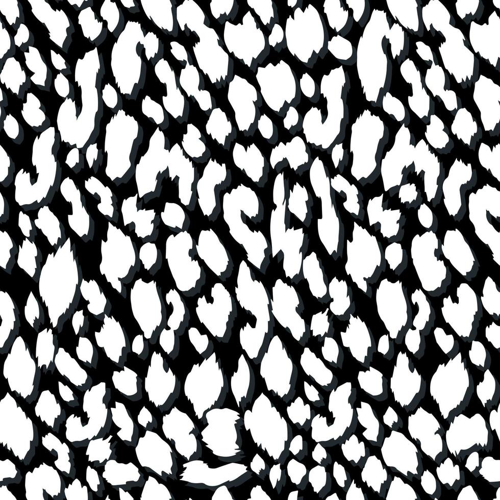 motif abstrait de seamles de vecteur de peau de léopard. taches de pinceau et arrière-plans irréguliers. impression abstraite de peau d'animal sauvage. conception géométrique irrégulière simple.