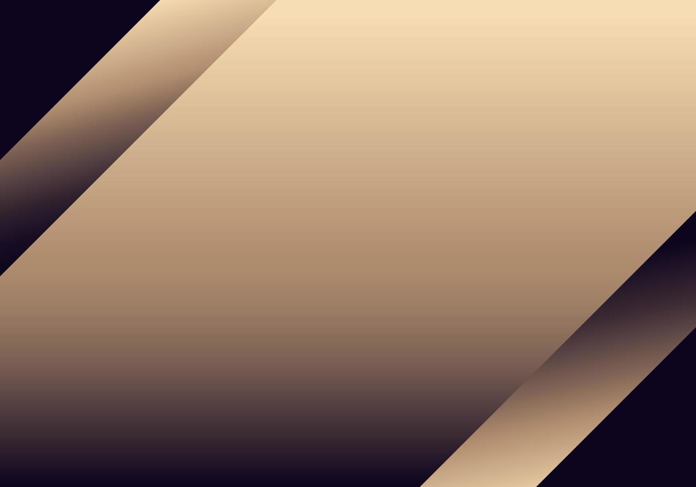 abstrait élégant minimal bande dorée diagonale sur fond sombre style de luxe vecteur