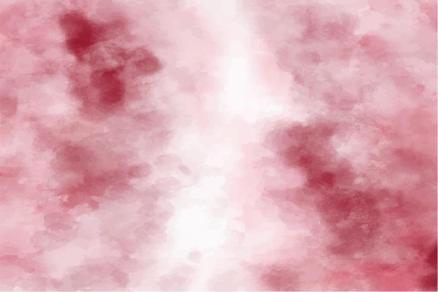 tache d'aquarelle rouge avec texture aquarelle de lavage pour la saint valentin ou le mariage vecteur