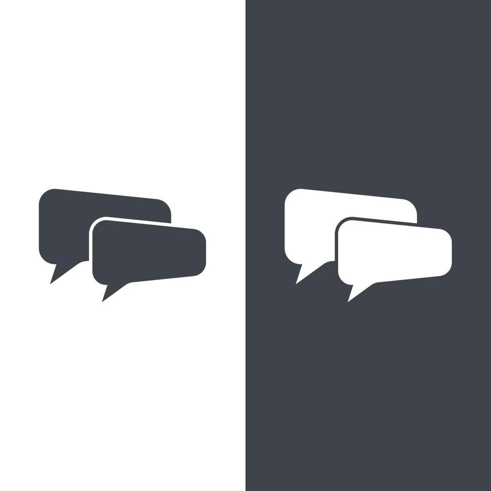 bulle de dialogue icône illustration vectorielle vecteur