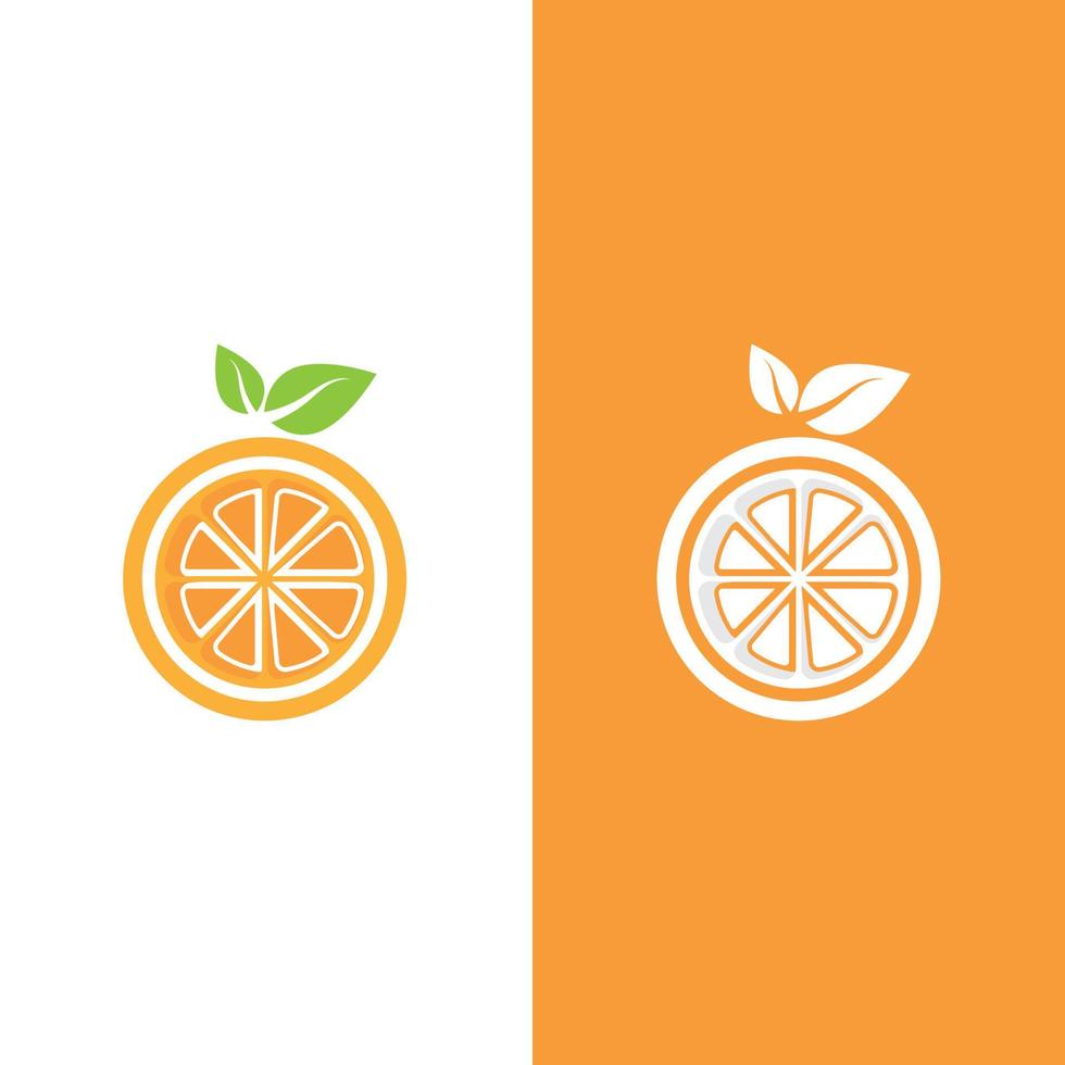 création de logo orange vecteur