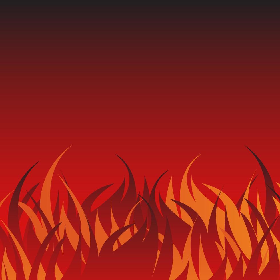 abstrait arrière-plan dégradé couleur rouge et noir art feu illustration babillard pour texte et message, annonces site de médias sociaux vecteur