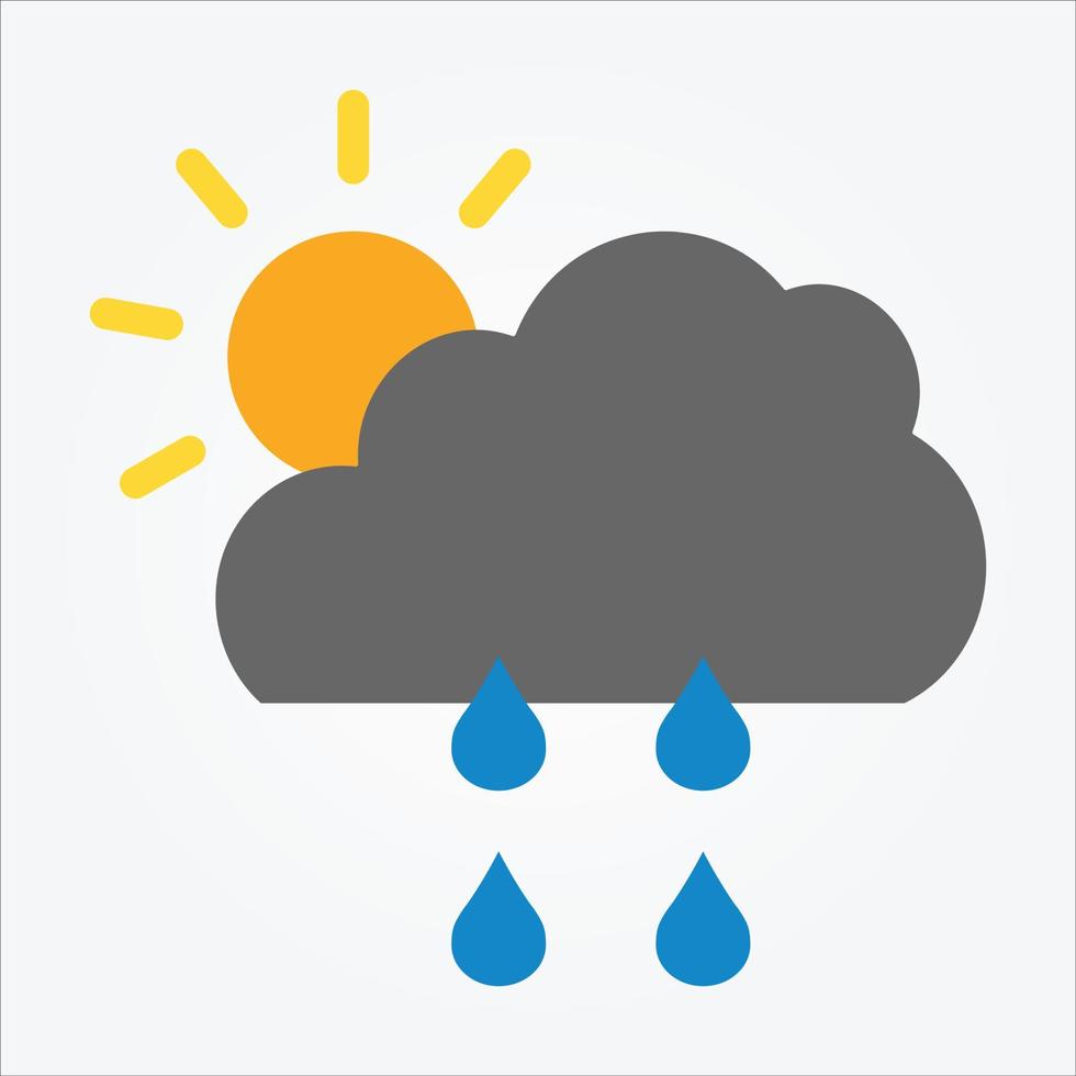 icônes météo isolées eps 10 graphique vectoriel gratuit