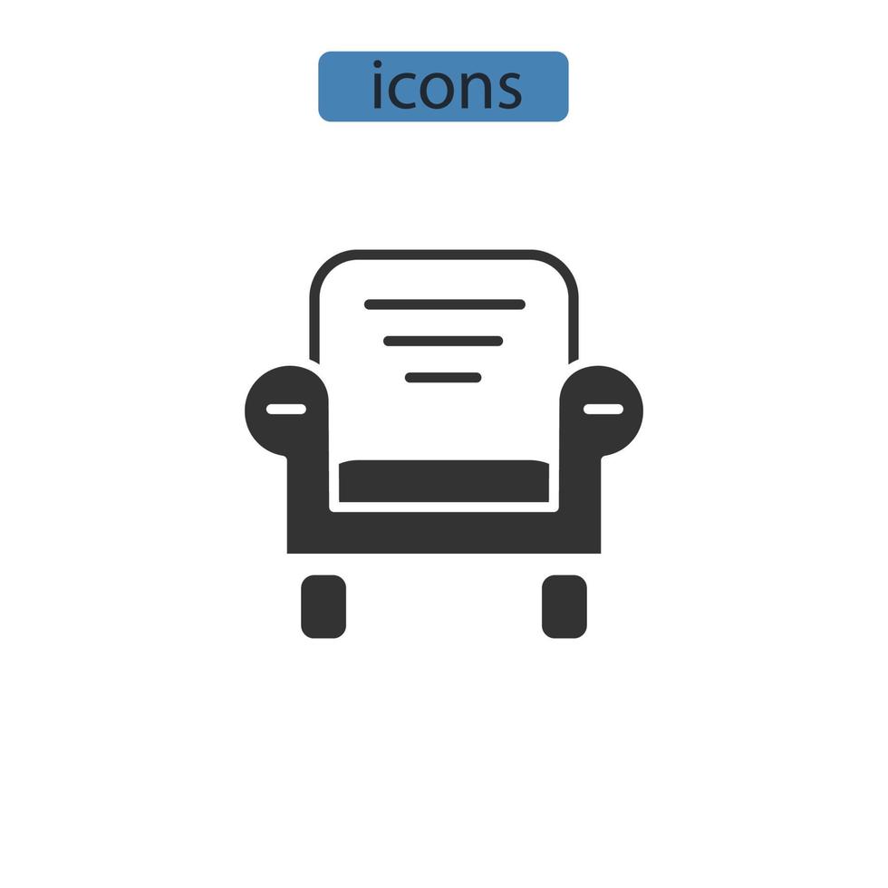 icônes de confort symboles éléments vectoriels pour le web infographique vecteur