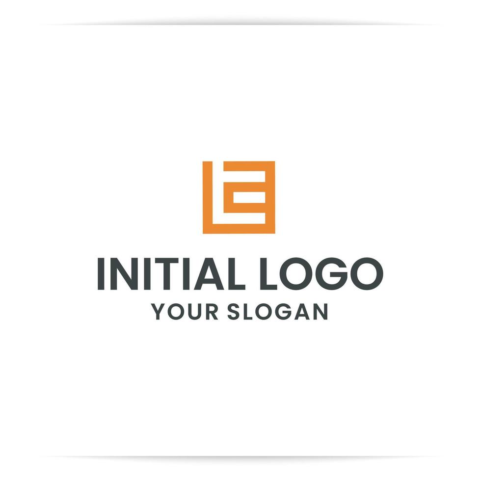vecteur de conception de logo lettre tc