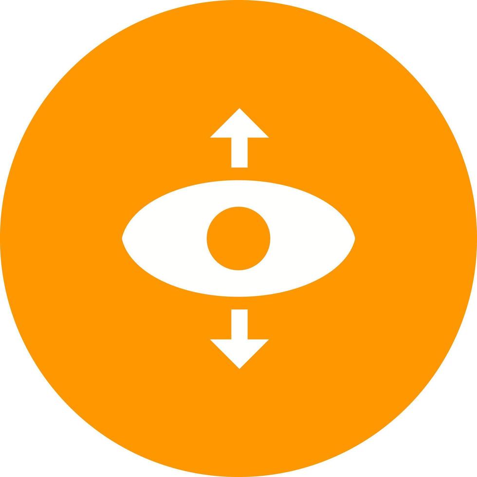 icône de fond de cercle de perspective vecteur