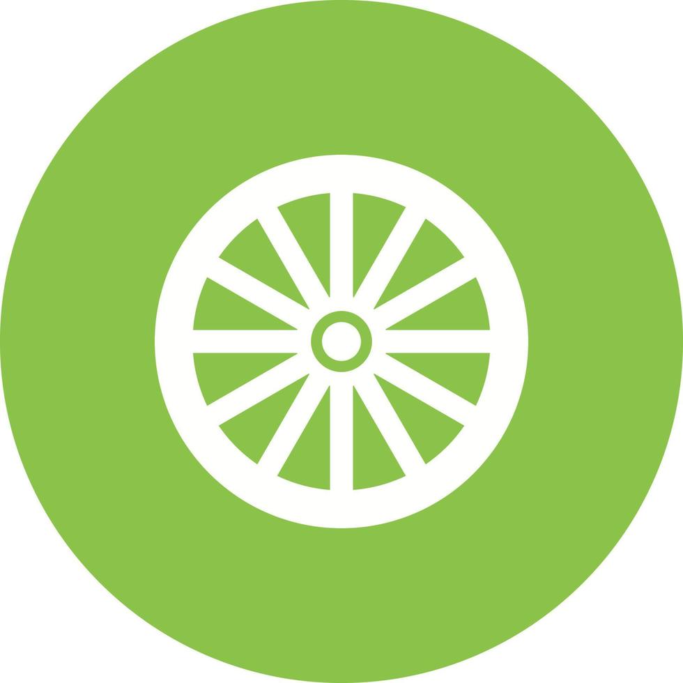 icône de fond de cercle de roue vecteur
