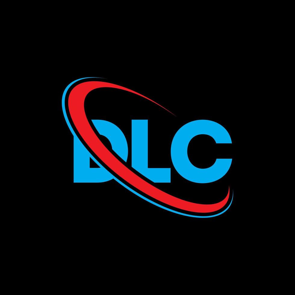 logo dcl. lettre dcl. création de logo de lettre dlc. initiales logo dlc liées avec un cercle et un logo monogramme majuscule. typographie dlc pour la technologie, les affaires et la marque immobilière. vecteur