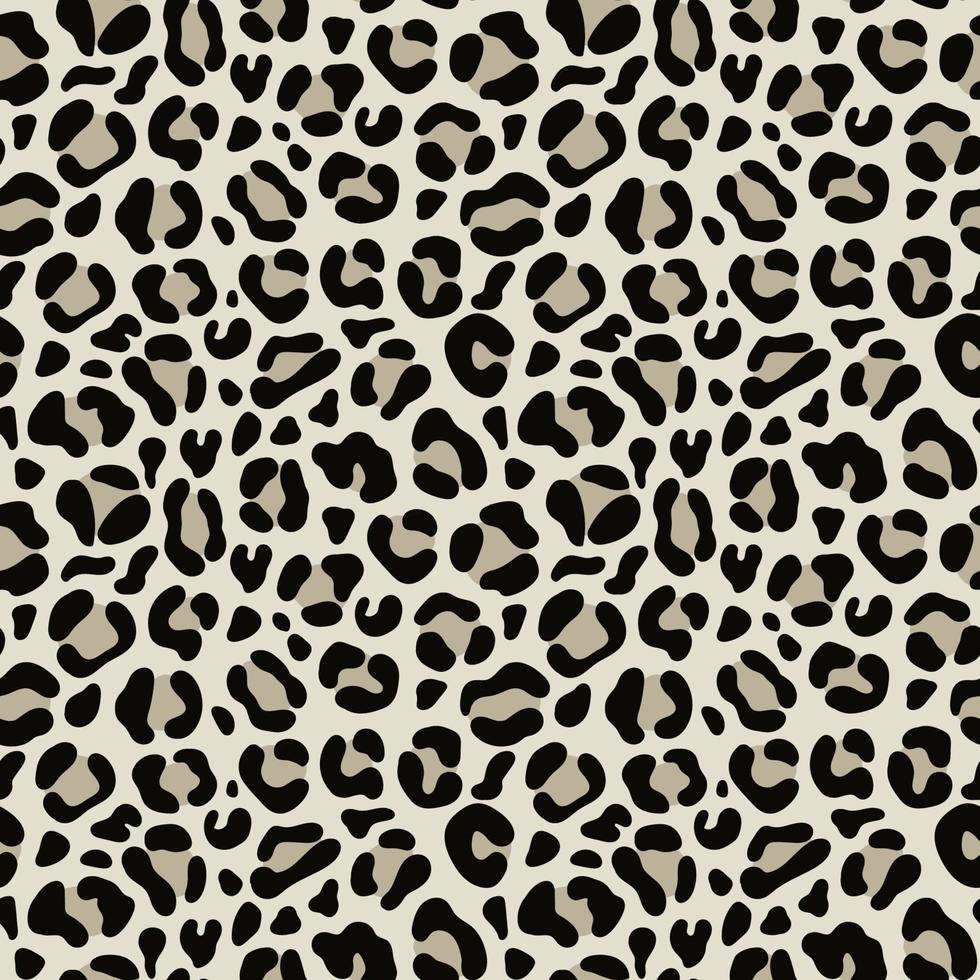 vecteur imprimé léopard sans soudure. fond à la mode pour le tissu, le papier, les vêtements. motif animalier.