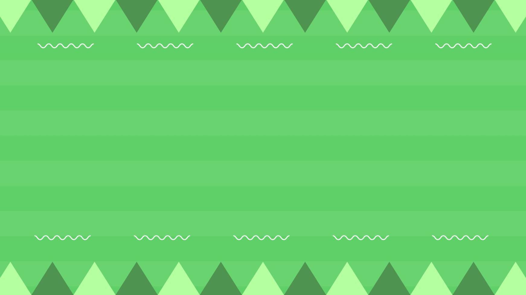 abstrait vert avec des formes et des courbes vecteur