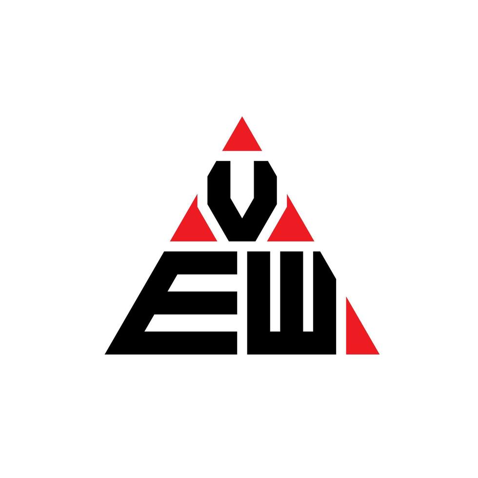 conception de logo de lettre de triangle de vue avec la forme de triangle. vew monogramme de conception de logo triangle. vew modèle de logo vectoriel triangle avec la couleur rouge. vew logo triangulaire logo simple, élégant et luxueux.