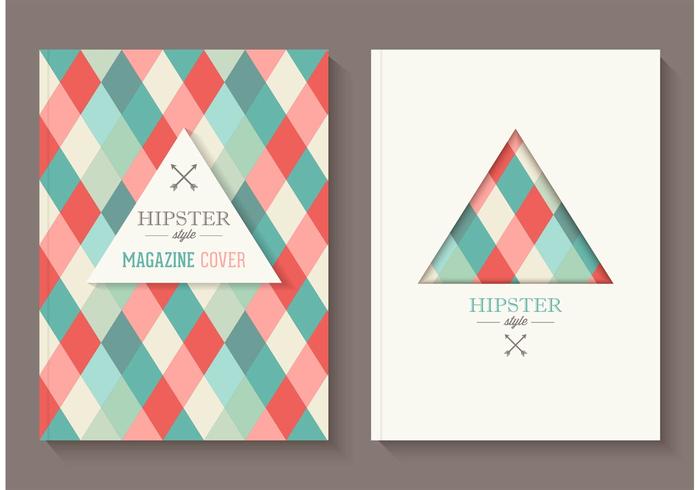 Le livre gratuit Hipster Magazine Covers Vector