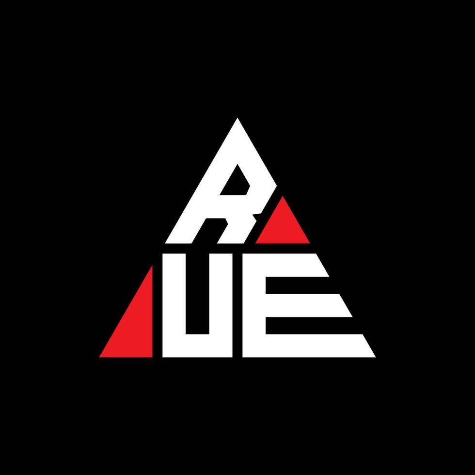 création de logo de lettre triangle rue avec forme de triangle. monogramme de conception de logo rue triangle. modèle de logo vectoriel rue triangle avec couleur rouge. logo triangulaire rue logo simple, élégant et luxueux.