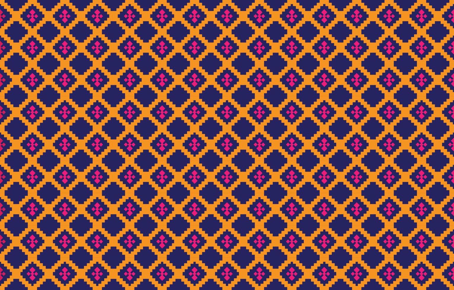 motifs géométriques et tribaux abstraits, motifs de tissus locaux de conception d'utilisation, design inspiré des tribus indigènes. illustration vectorielle géométrique vecteur