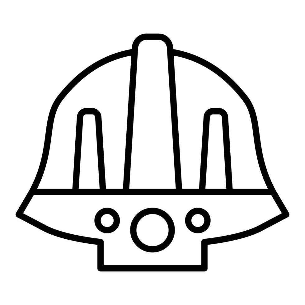 style d'icône de casque vecteur