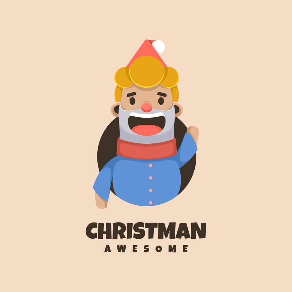 illustration graphique vectoriel de christman, bon pour la conception de logo