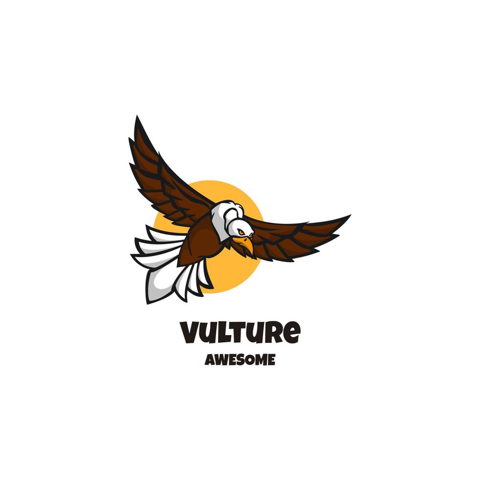 illustration graphique vectoriel de vautour, bon pour la conception de logo