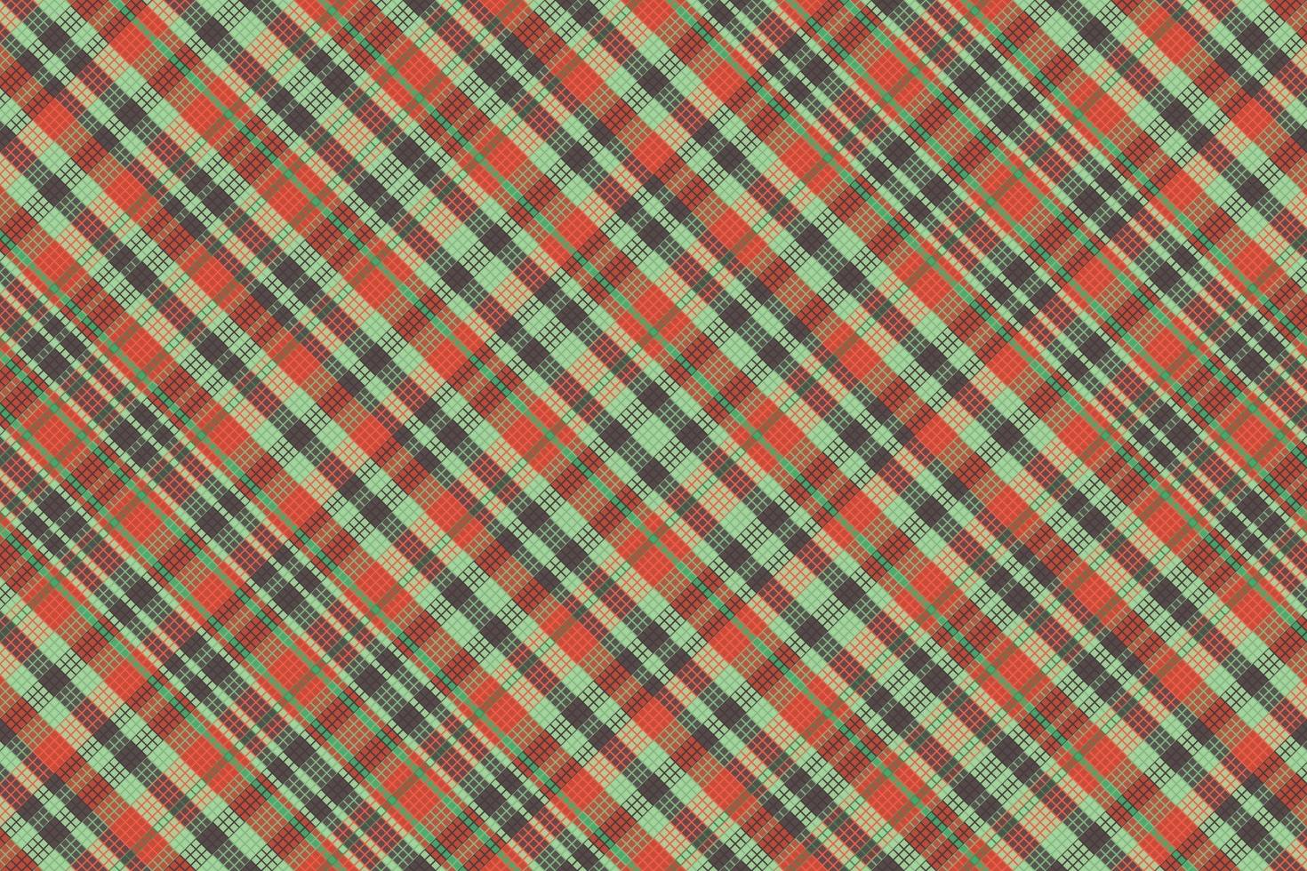 motif à carreaux tartan avec texture et couleur rétro. vecteur