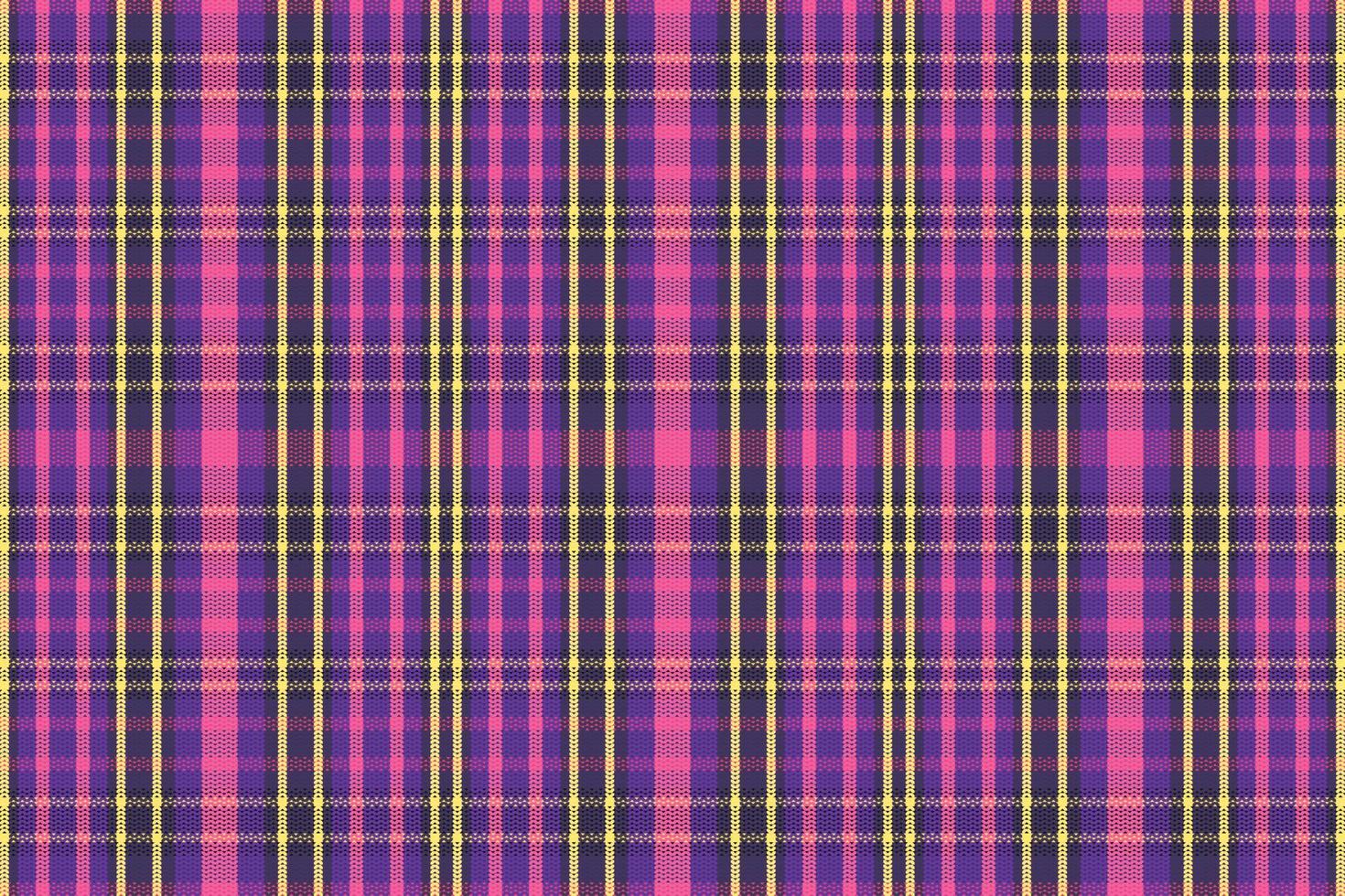 motif à carreaux tartan avec texture et couleur rétro. vecteur