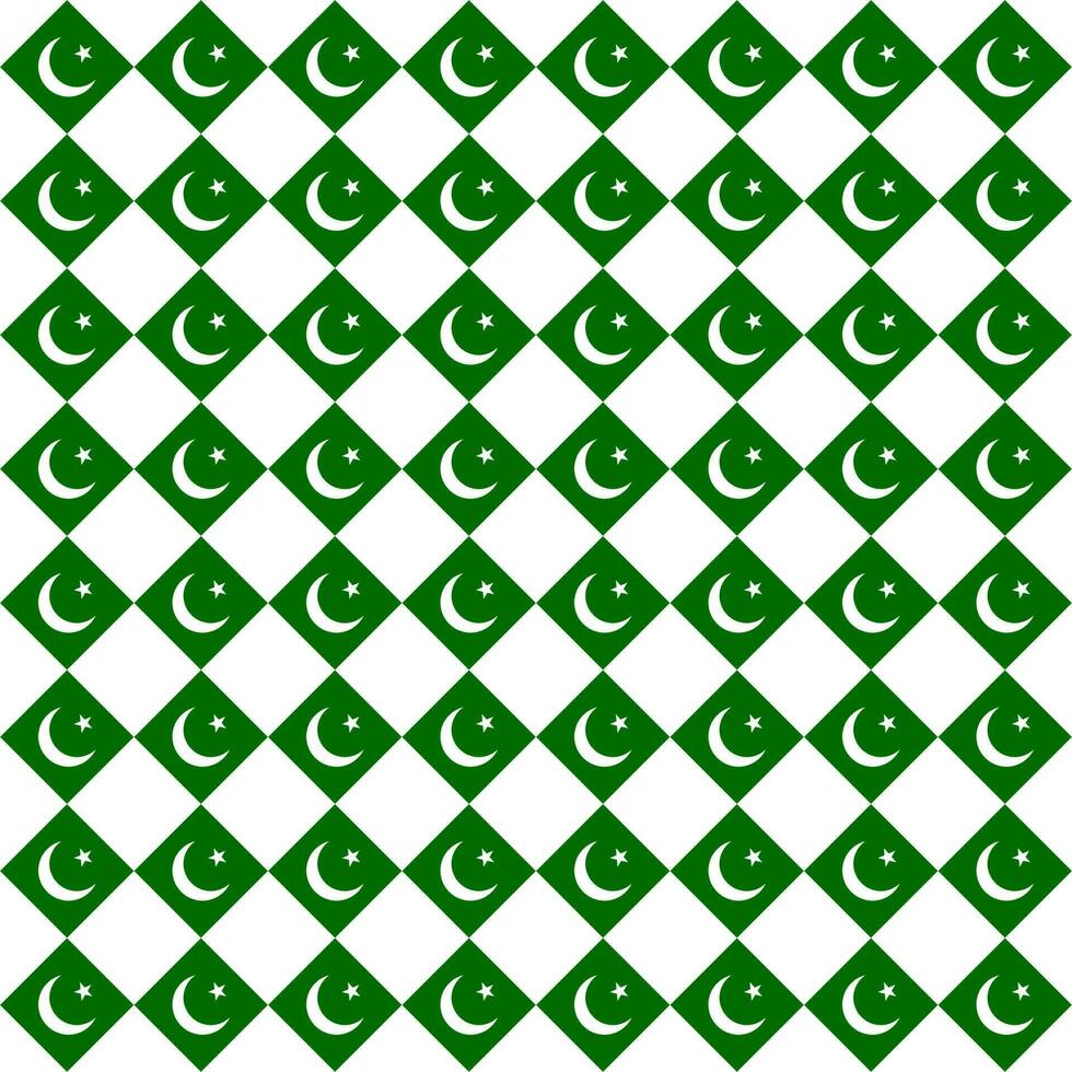 arrière-plan transparent symbole drapeau national pakistan vecteur