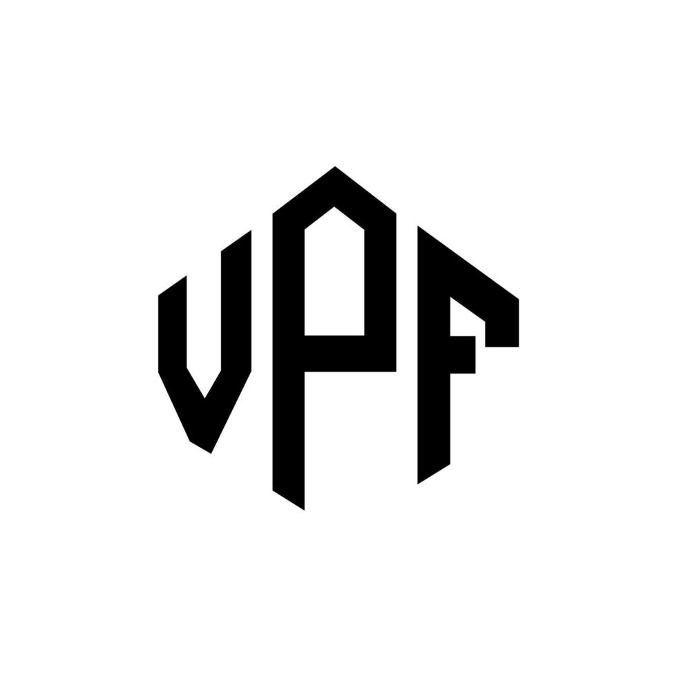 création de logo de lettre vpe avec forme de polygone. création de logo en forme de polygone et de cube vpe. modèle de logo vectoriel vpe hexagone couleurs blanches et noires. monogramme vpe, logo d'entreprise et immobilier.