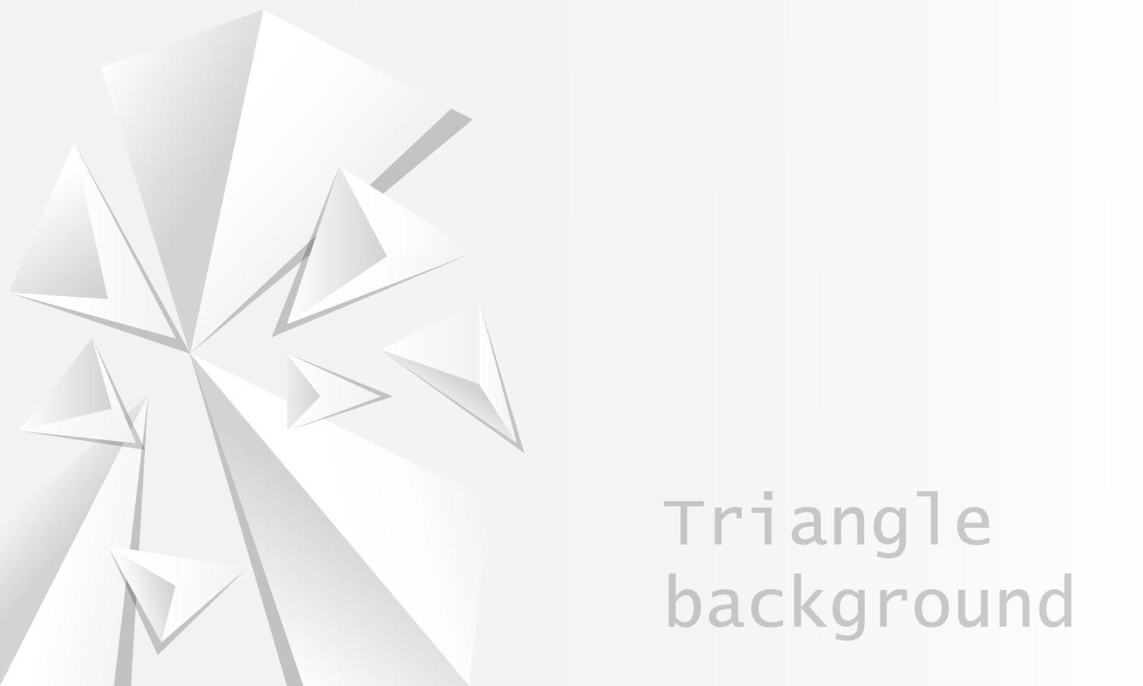 abstrait blanc géométrique 3d. conception pour papier peint, bannière, page de destination. illustration vectorielle vecteur
