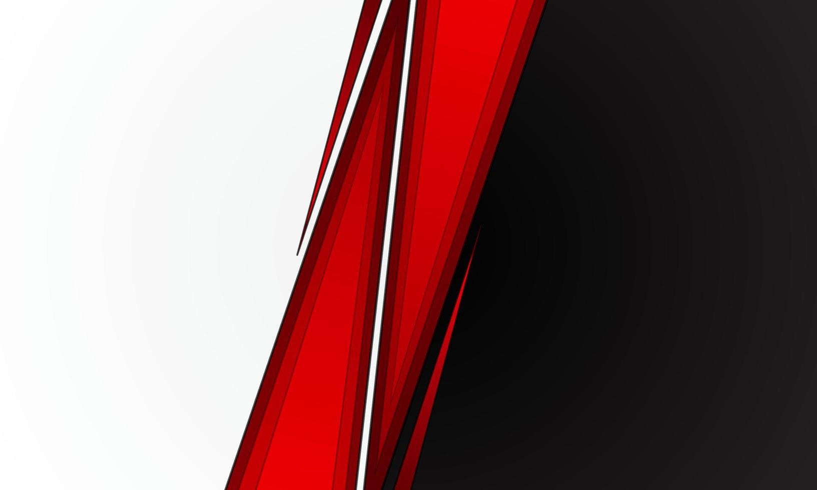 design moderne pour papier peint, bannière, flyer dans un style géométrique. concept d'entreprise fond de contraste gris noir rouge. conception graphique de vecteur