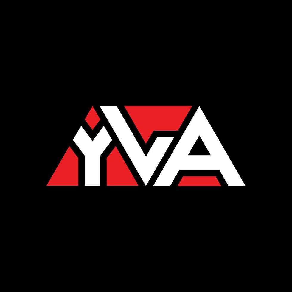 création de logo de lettre triangle yla avec forme de triangle. monogramme de conception de logo triangle yla. modèle de logo vectoriel triangle yla avec couleur rouge. yla logo triangulaire logo simple, élégant et luxueux. yla