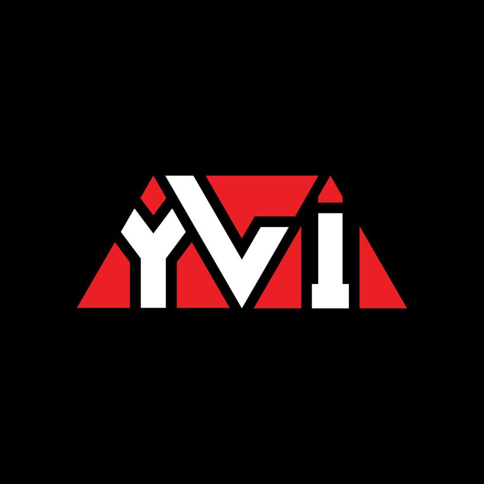 création de logo de lettre triangle yli avec forme de triangle. monogramme de conception de logo triangle yli. modèle de logo vectoriel triangle yli avec couleur rouge. logo triangulaire yli logo simple, élégant et luxueux. yli