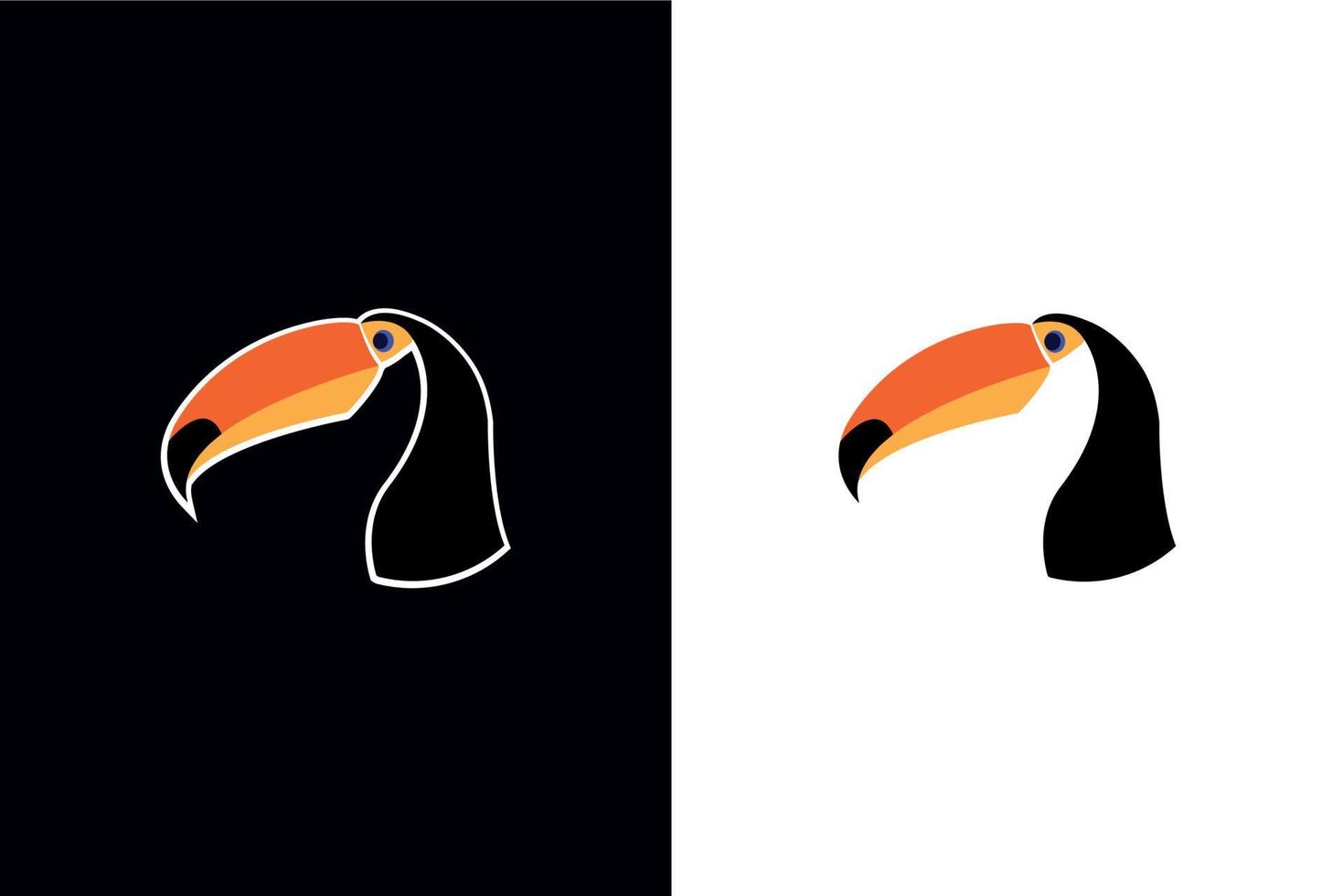toco toucan logo vecteur