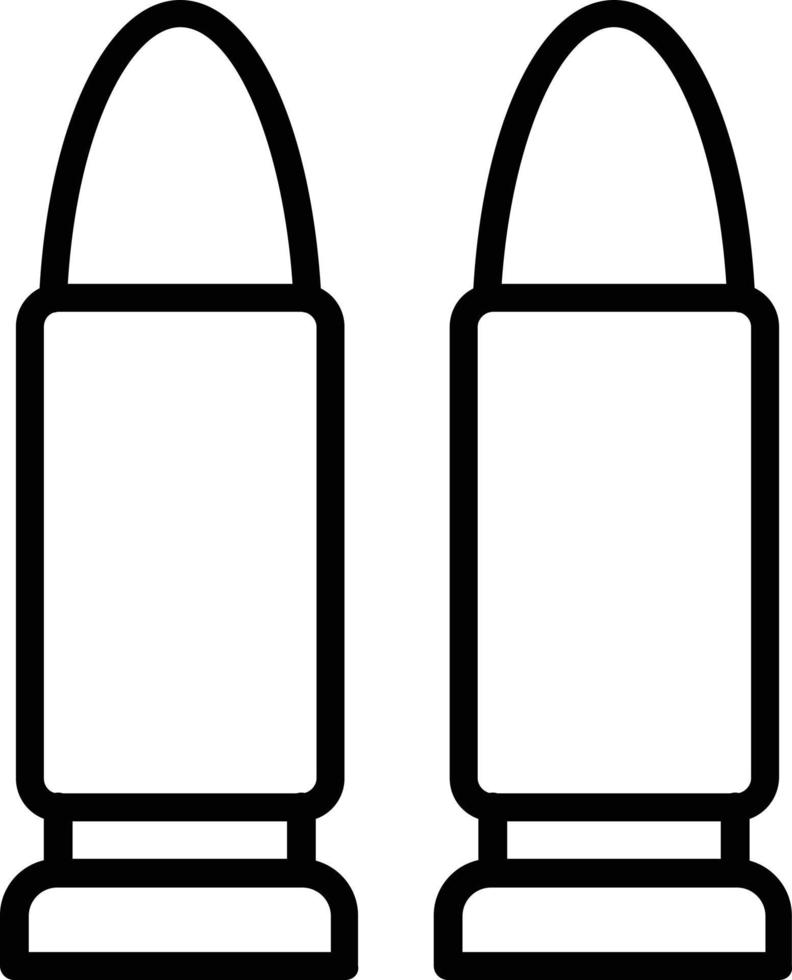 icône de ligne de vecteur de balle