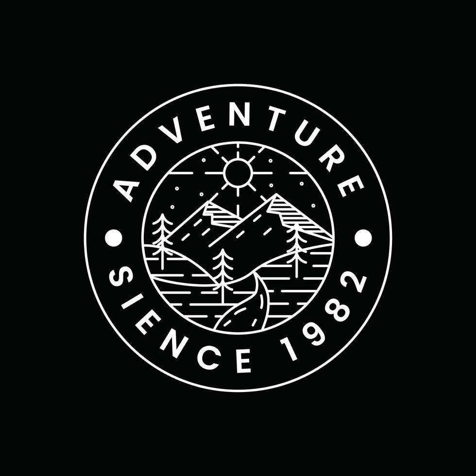 logo d'aventure pour votre marque vecteur