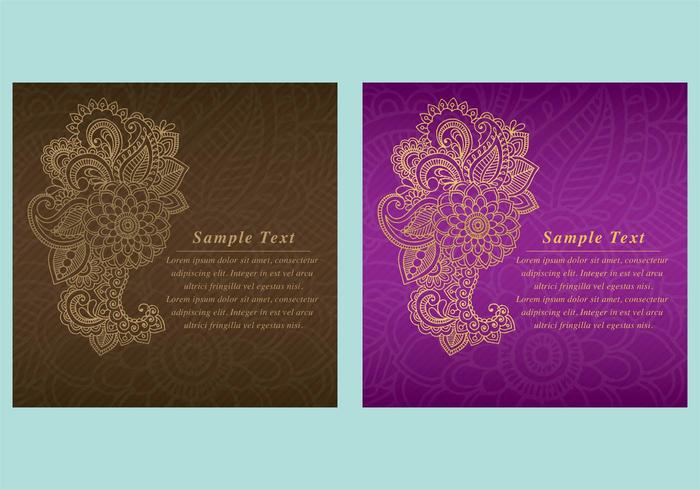 Paisley Backgrounds vecteur