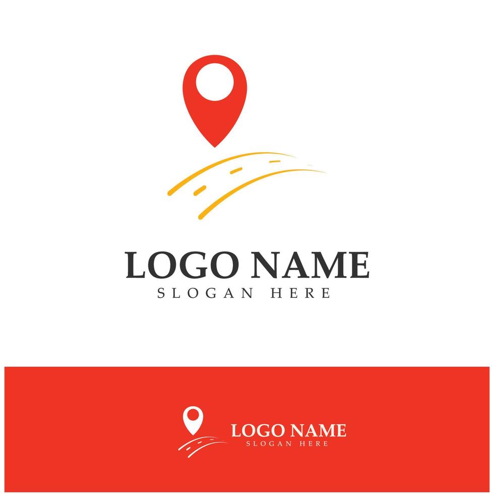 rechercher trouver des cartes de localisation de broches gps point logo design concept moderne illustration vectorielle vecteur