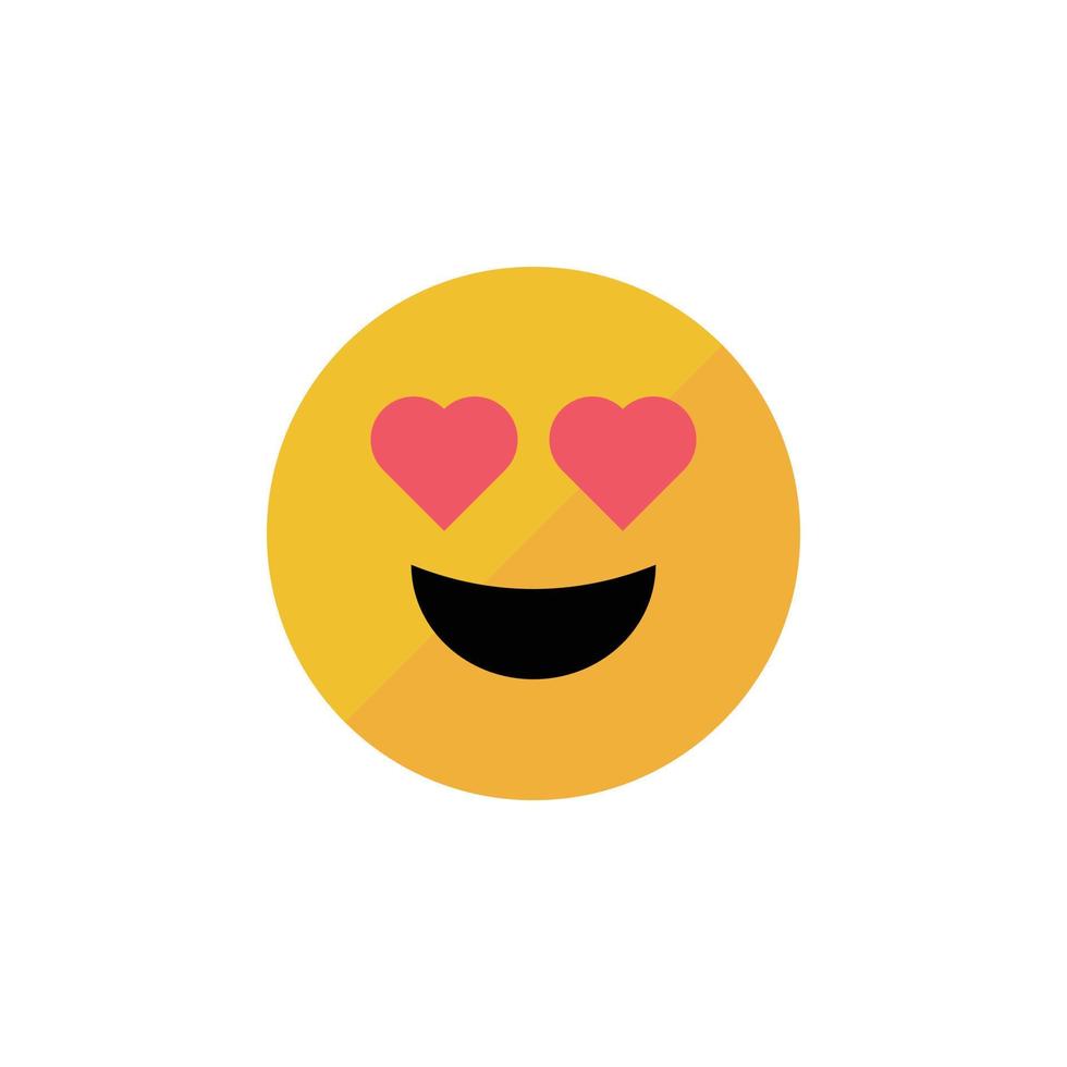 vecteur de visage emoji pour la présentation de l'icône du symbole du site Web