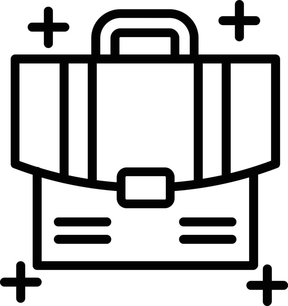 icône de ligne de vecteur de productivité