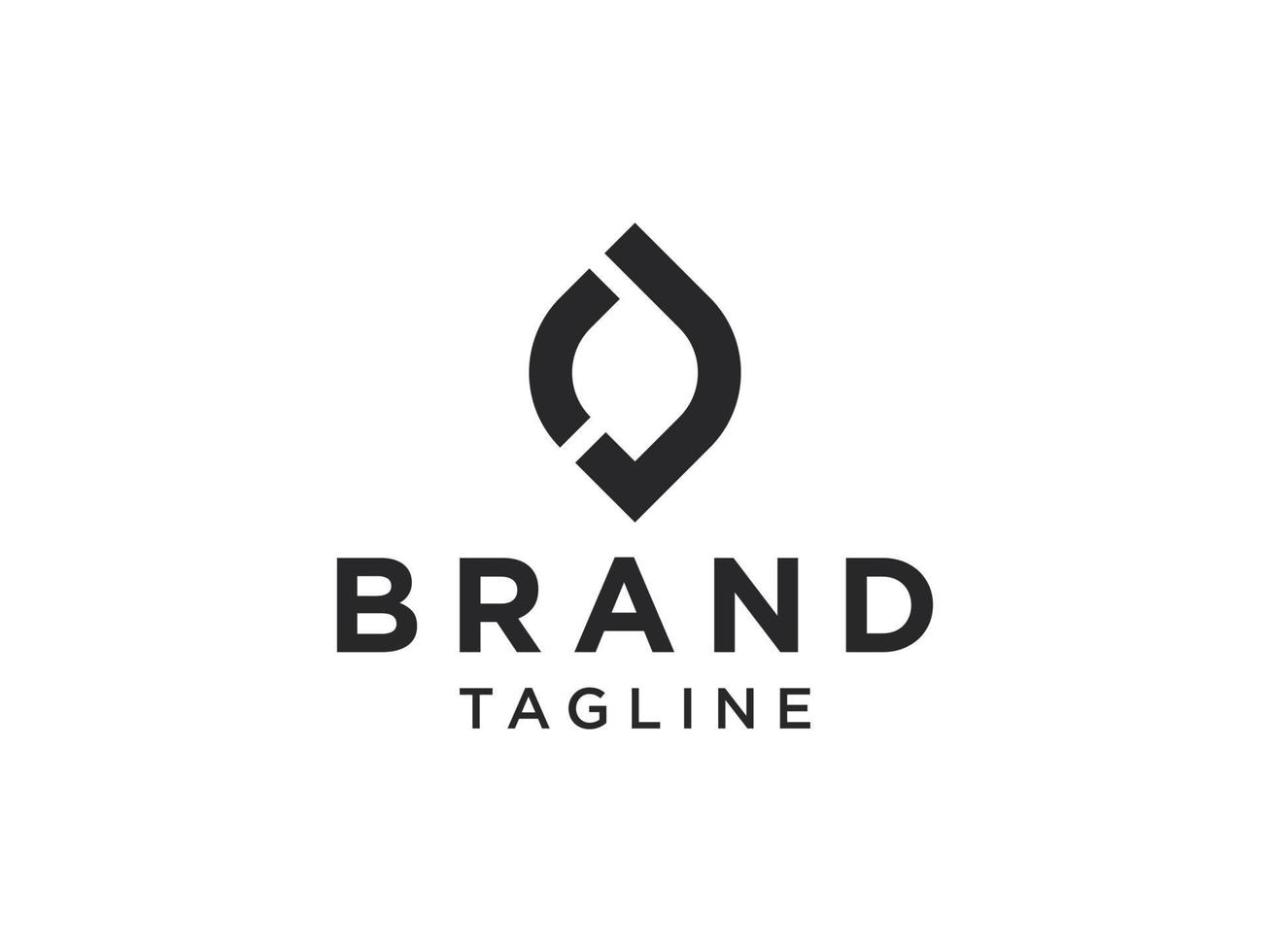 logo initial de la lettre j. ligne avec flèche vers le haut combinaison isolé sur fond blanc. utilisable pour les logos d'entreprise et de marque. élément de modèle de conception de logo vectoriel plat.