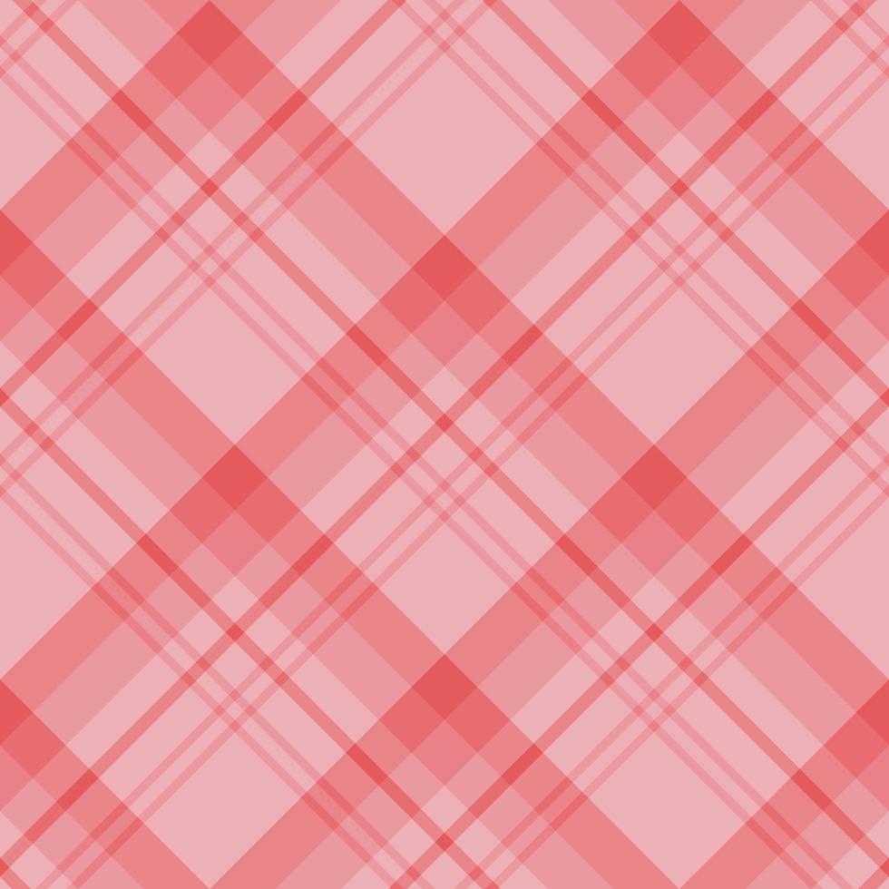 motif sans couture dans de merveilleuses couleurs roses chaudes pour le plaid, le tissu, le textile, les vêtements, la nappe et d'autres choses. image vectorielle. 2 vecteur