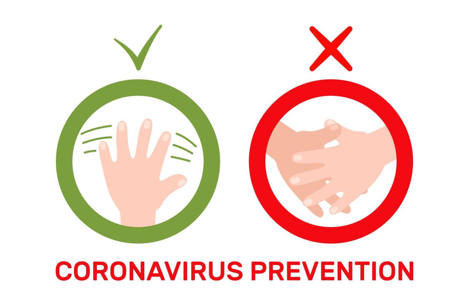 garder l'icône de distance dans un style plat isolé sur fond blanc. équipement de protection contre l'épidémie de coronavirus. notion de prévention. illustration vectorielle. vecteur