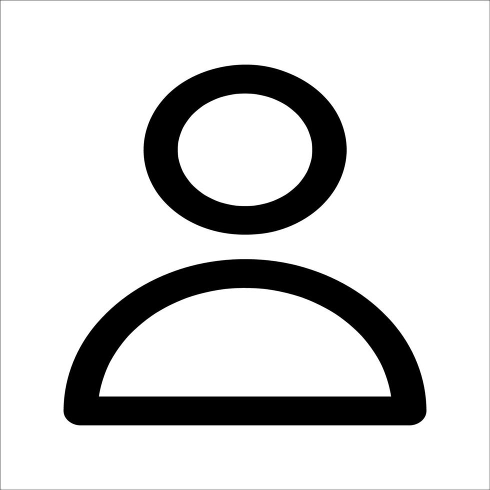 avatar icône profil icône membre vecteur de connexion isolé, icônes de connexion, icônes de profil